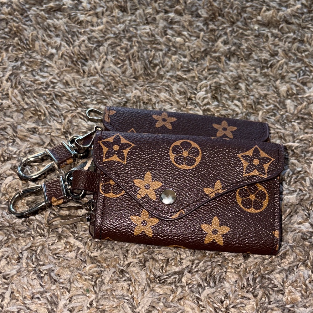 Brown Monogram Key Holder Bundle